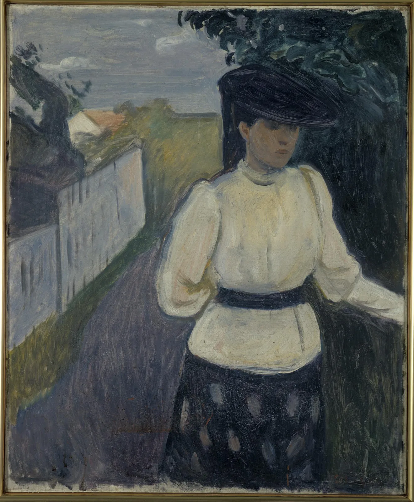 Inger in a White Blouse