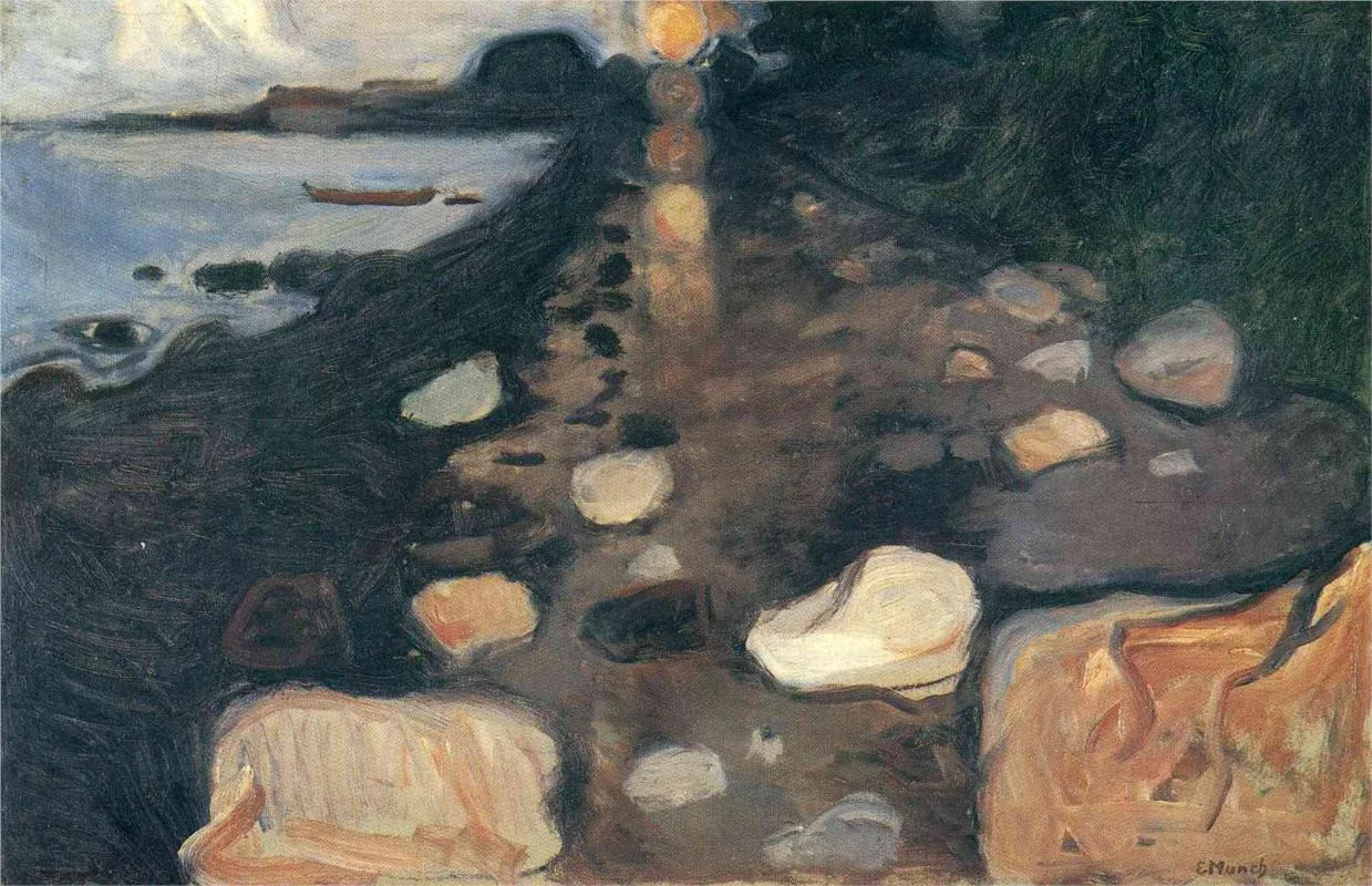 Moonlight on the Beach (No. 1)