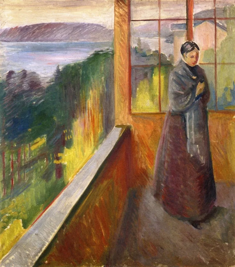 On the Veranda (No. 1)