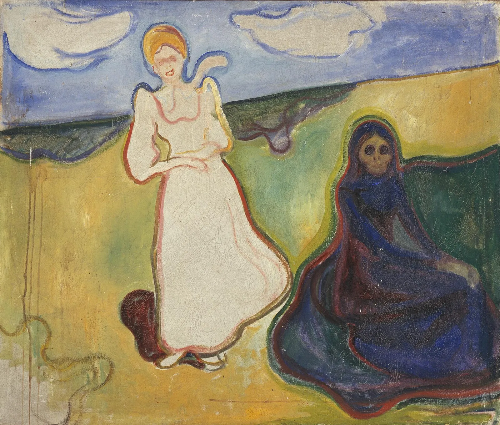 Two Women in a Landscape
