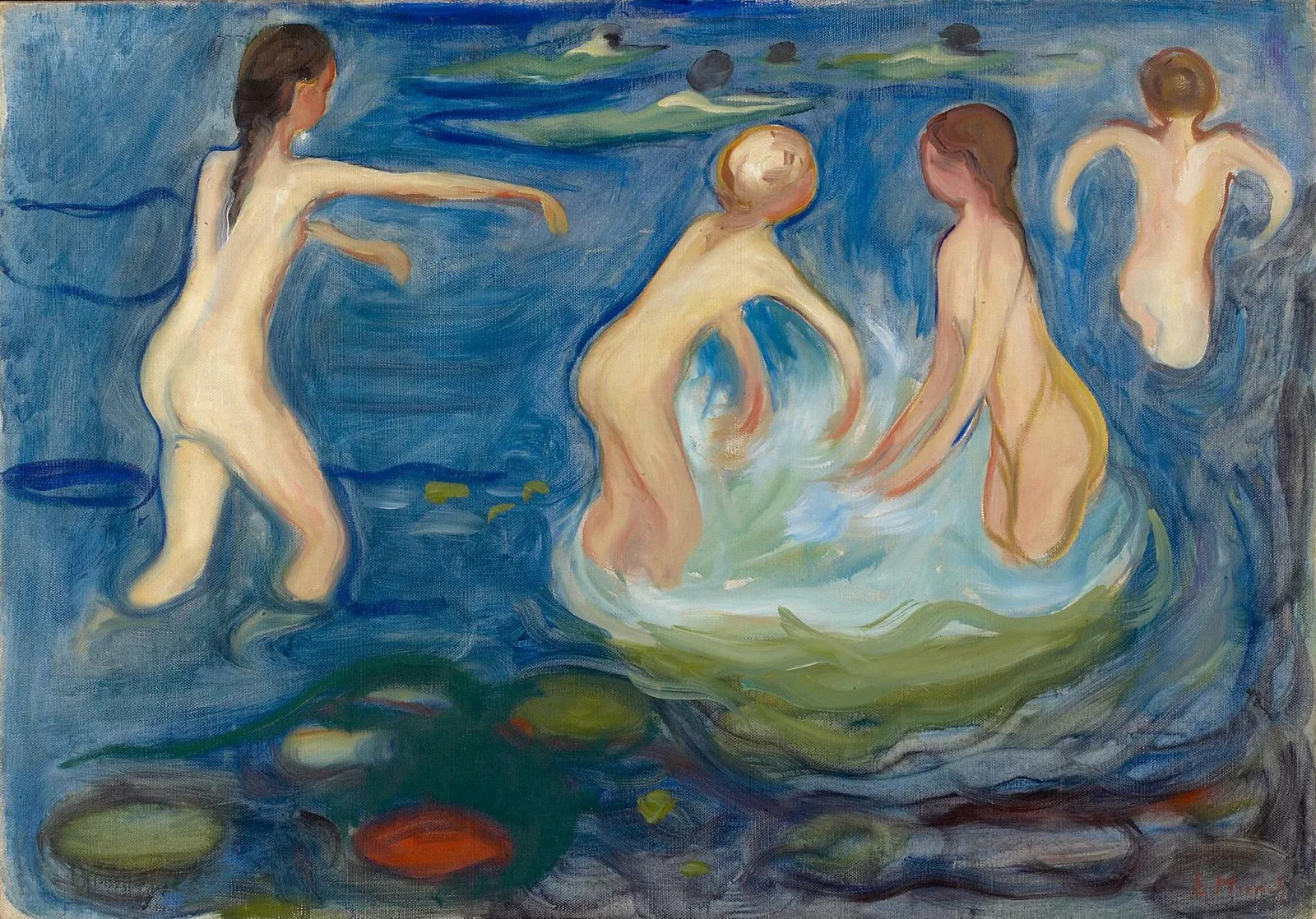 Bathing Girls
