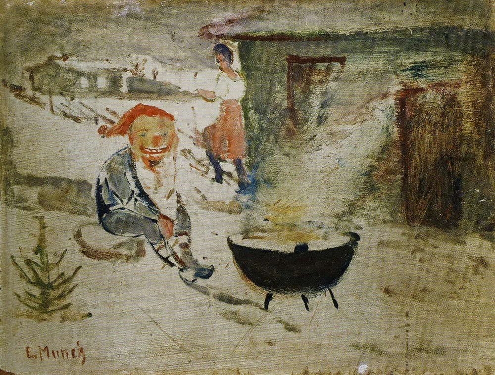 Goblin with Christmas Porridge