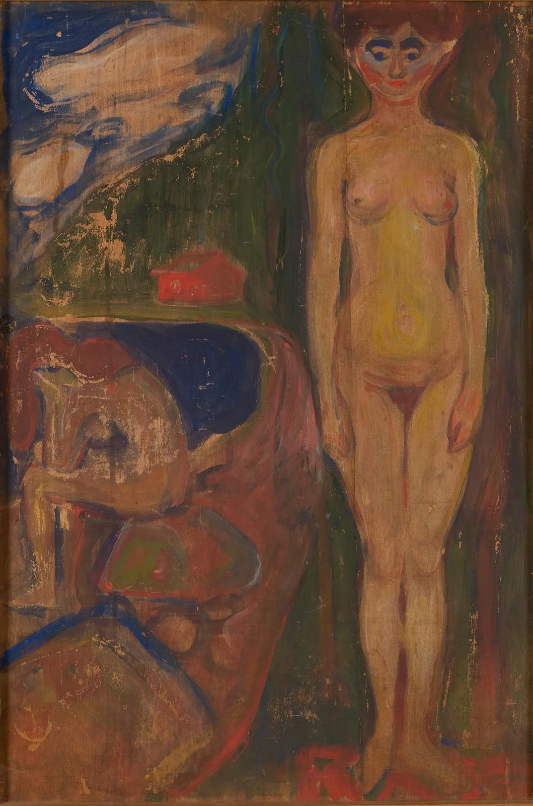 Two Women. Symbolic Study
