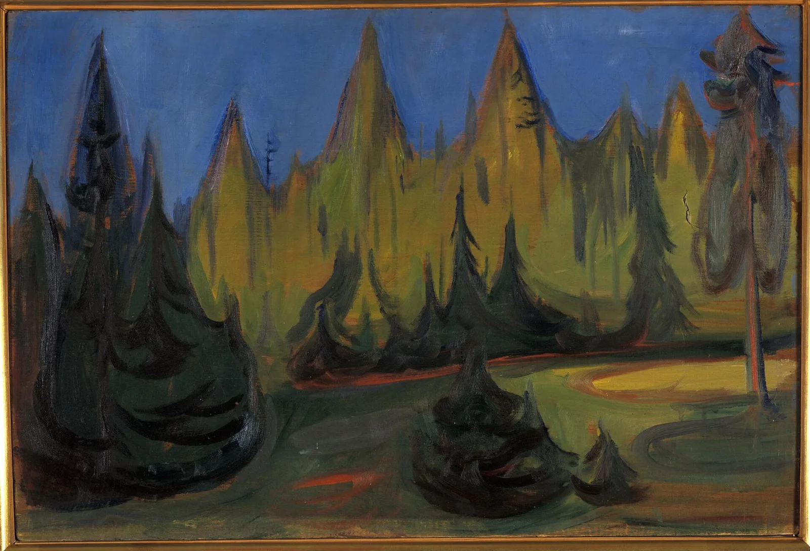 Dark Spruce Forest (No. 3)