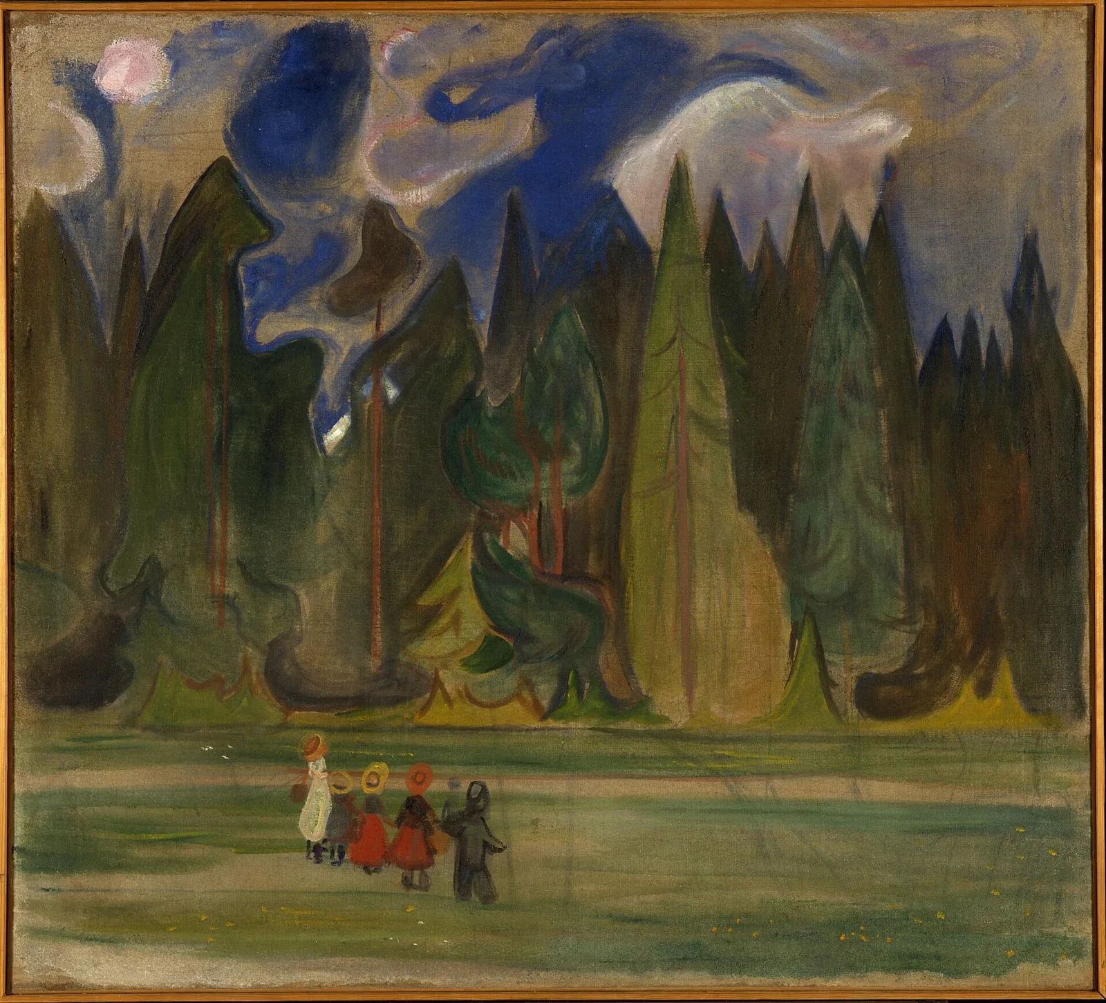 Children in the Forest