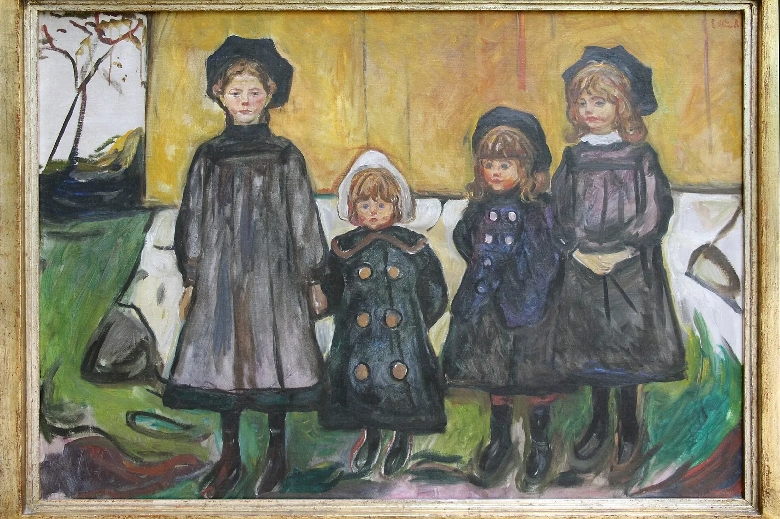 Four Girls in Åsgårdstrand (No. 1)
