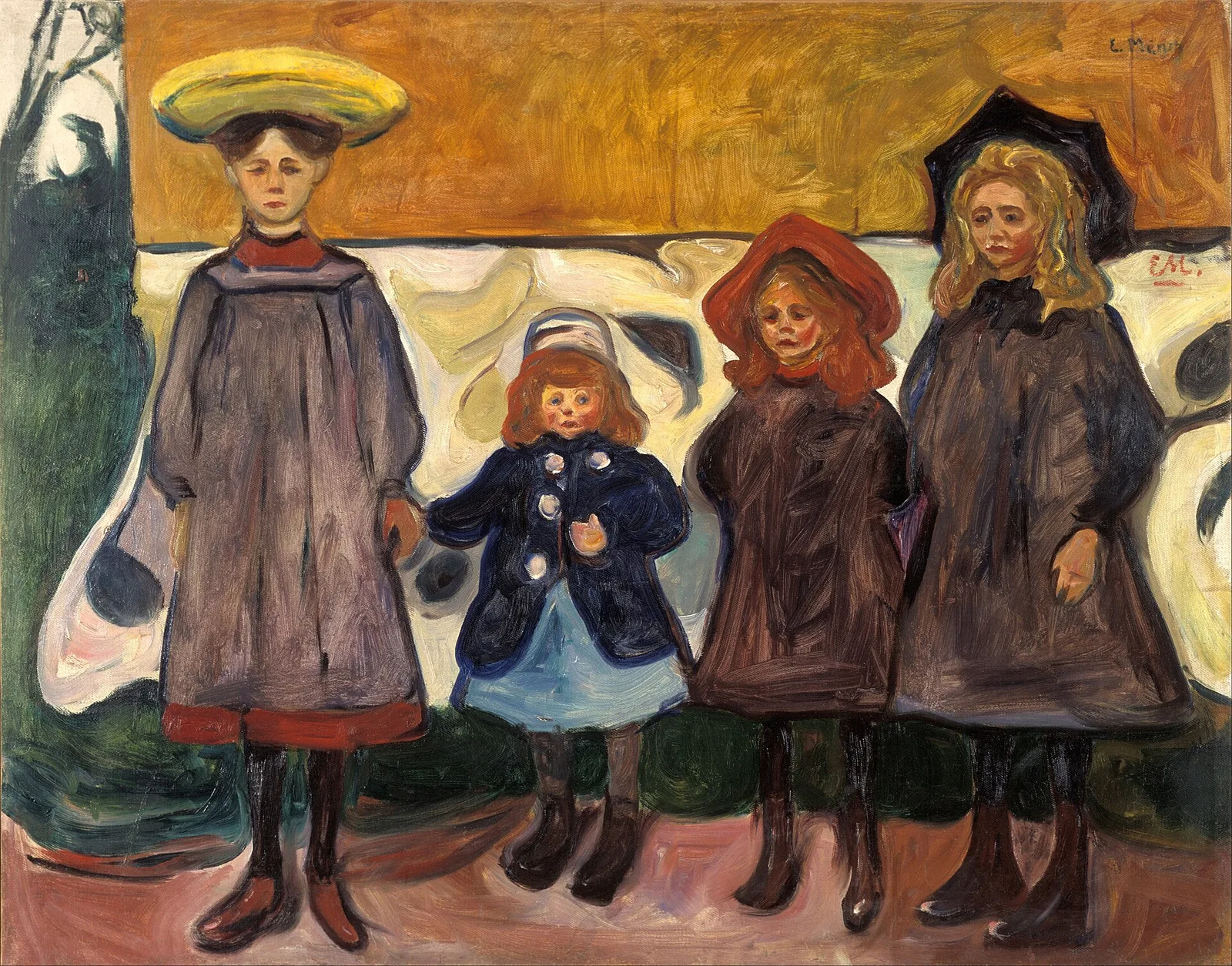 Four Girls in Åsgårdstrand (No. 3)
