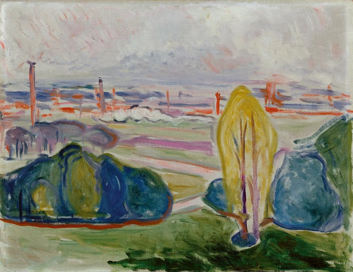 View across Chemnitzal