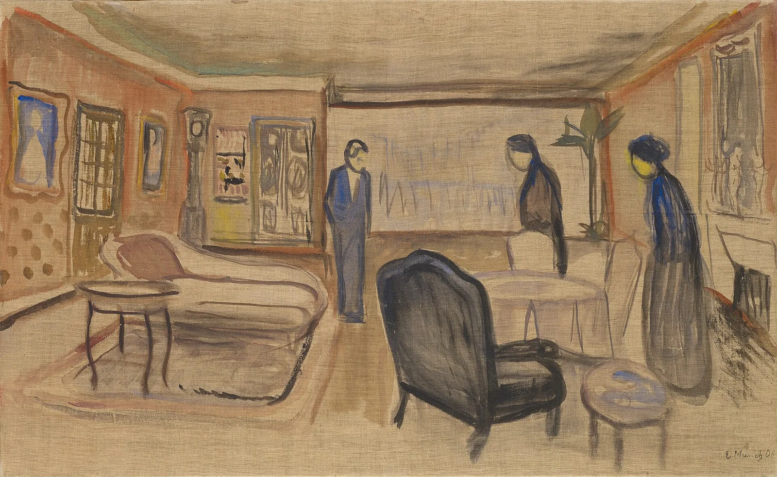 Set Design for Henrik Ibsen's "Ghosts" (No. 2)