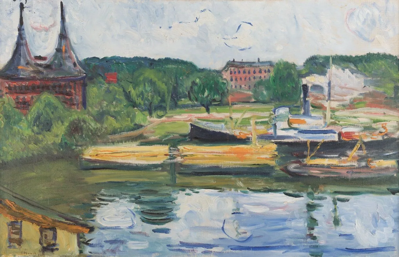 Lübeck with the Holstentor
