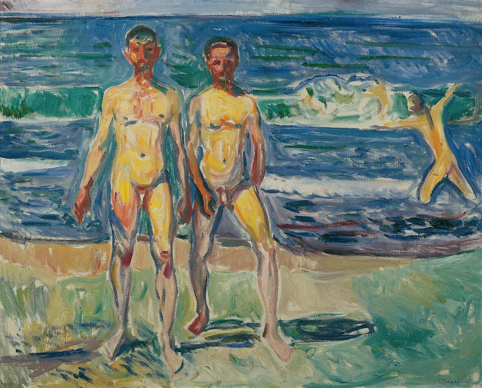 Bathing Men (No. 2)