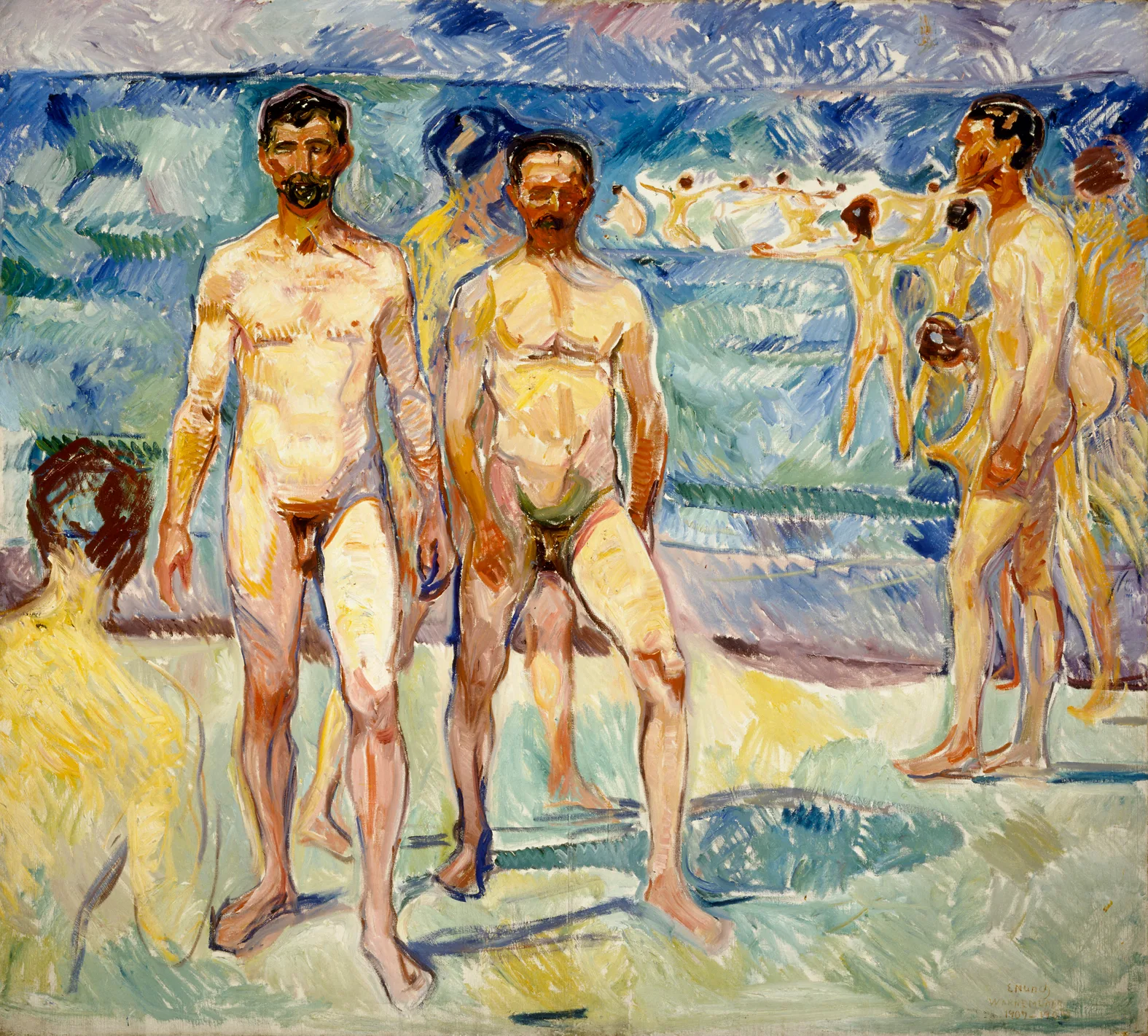 Bathing Men (No. 4)