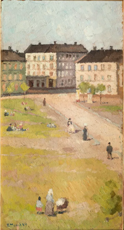 Afternoon at Olaf Rye's Square