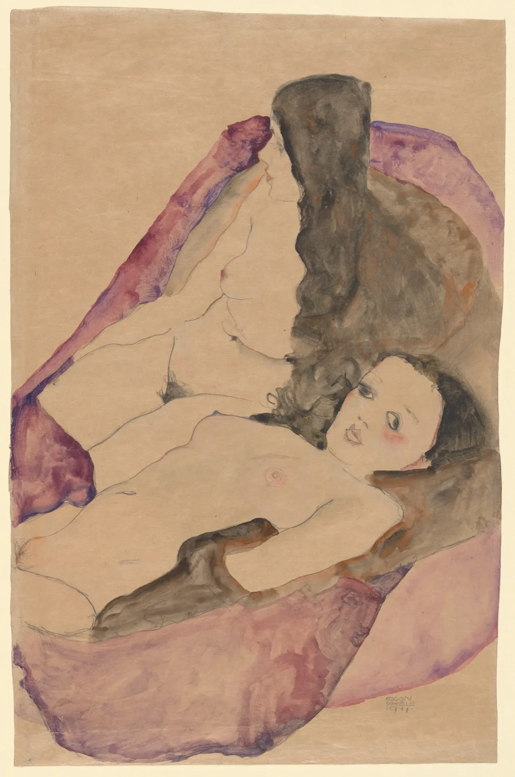 Two Reclining Nudes