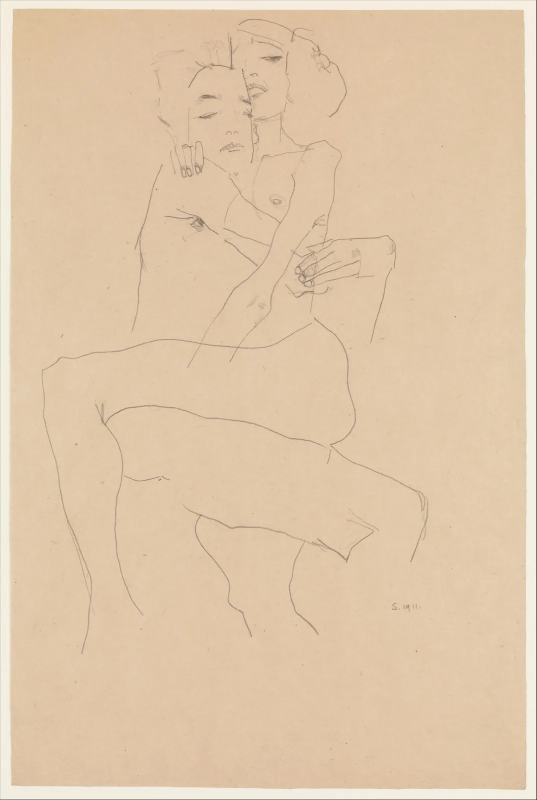 Couple Embracing