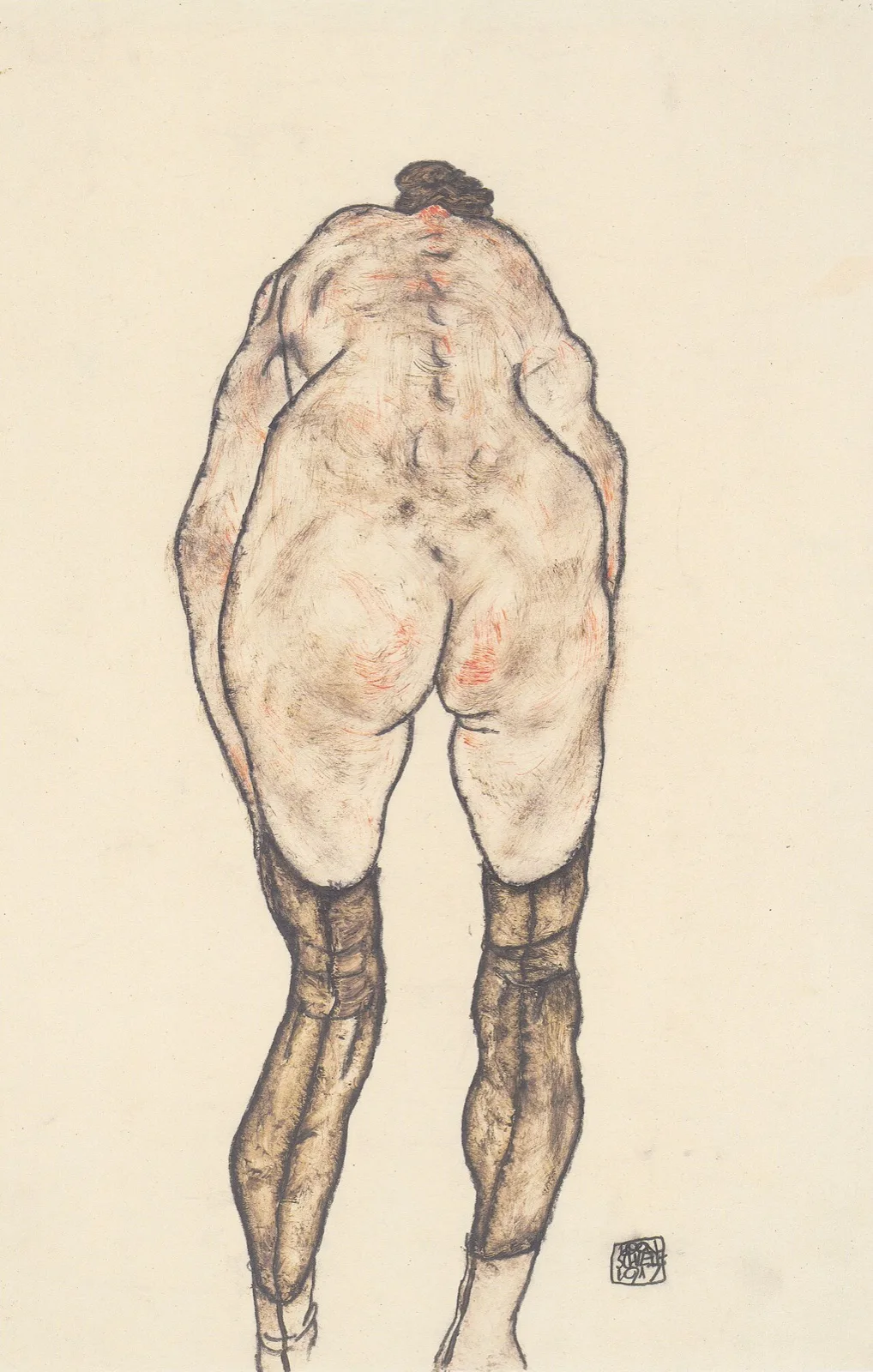 Female Nude from Behind (No. 1)