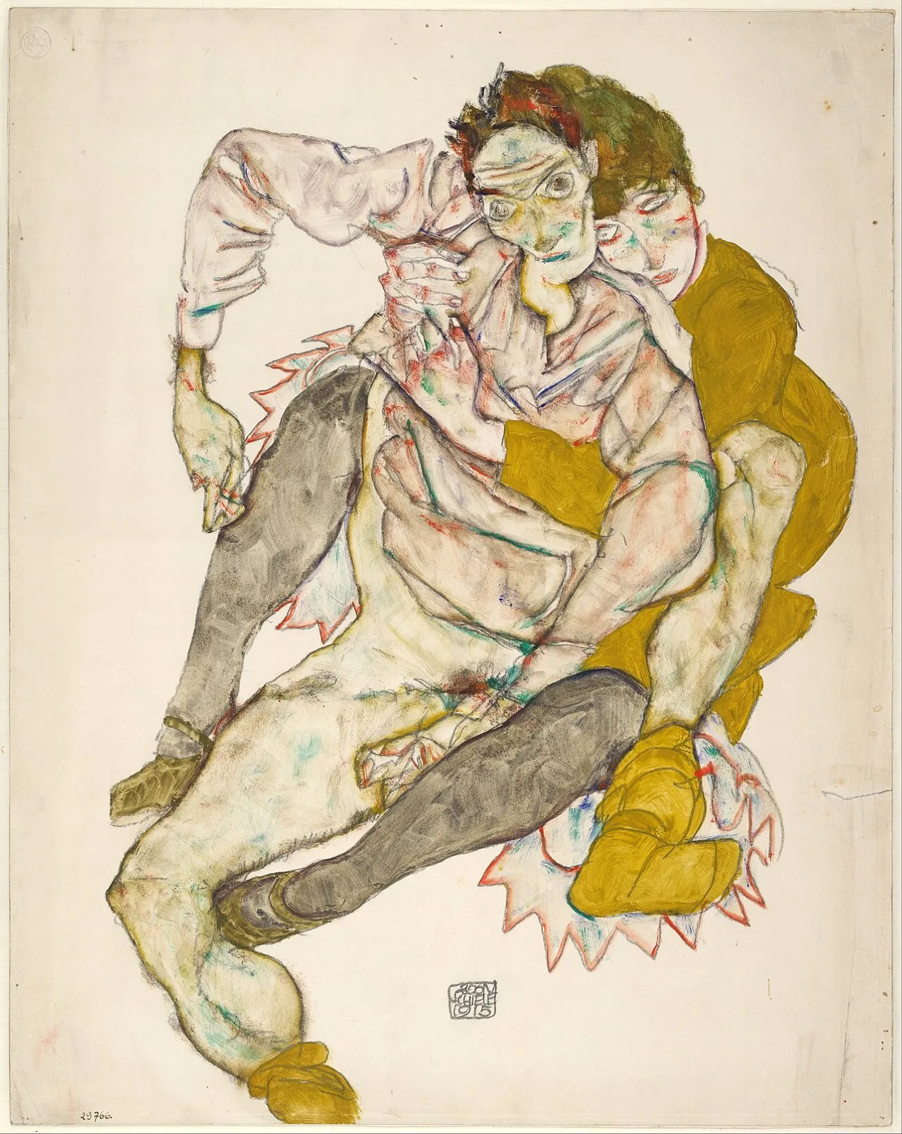 Seated Couple