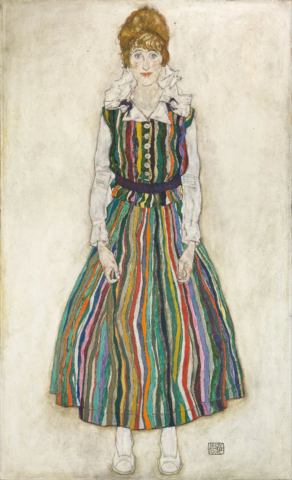 Portrait of Edith (the artist's wife)