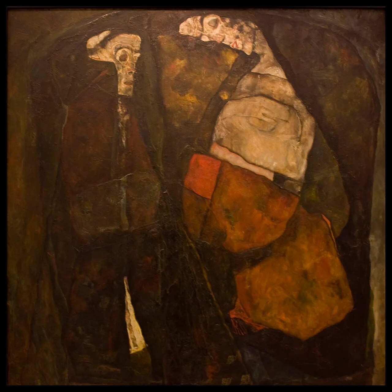 Pregnant woman and the death (Mother and Death)