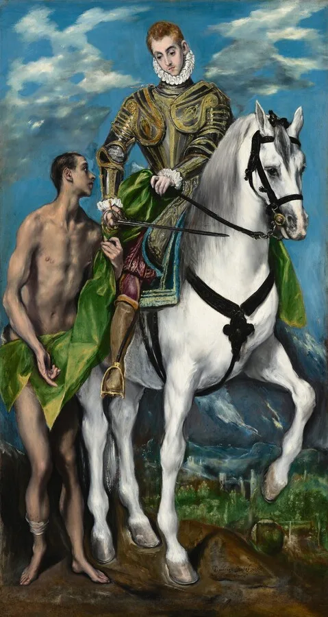 Saint Martin and the Beggar (No. 1)