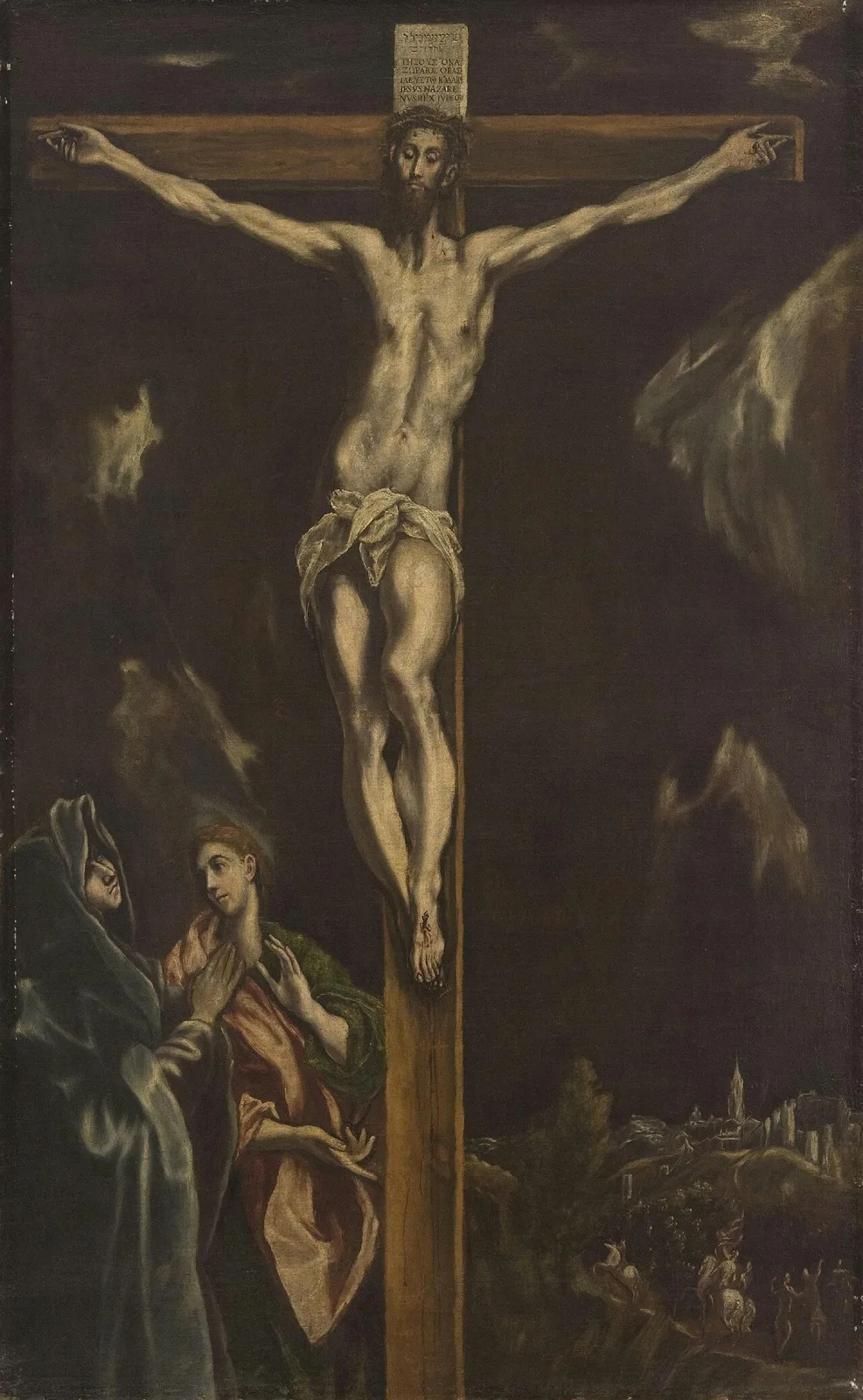 Crucifixion with the Virgin Mary and Saint John the Evangelist (No. 3)