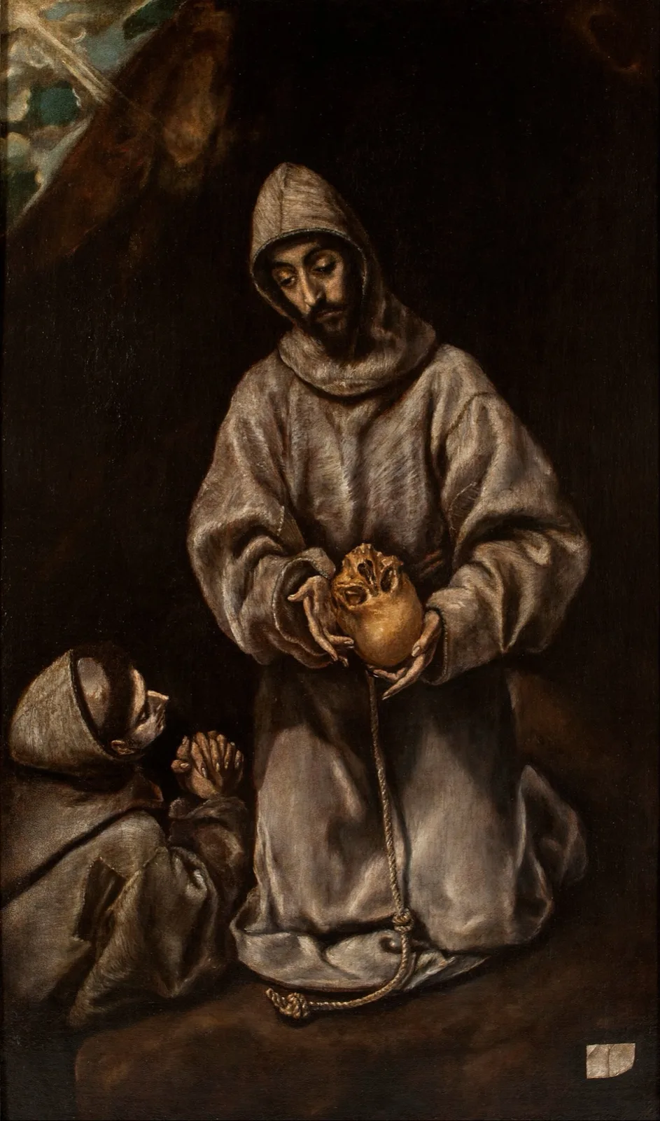 St Francis and Brother Leo Meditating on Death (No. 4)