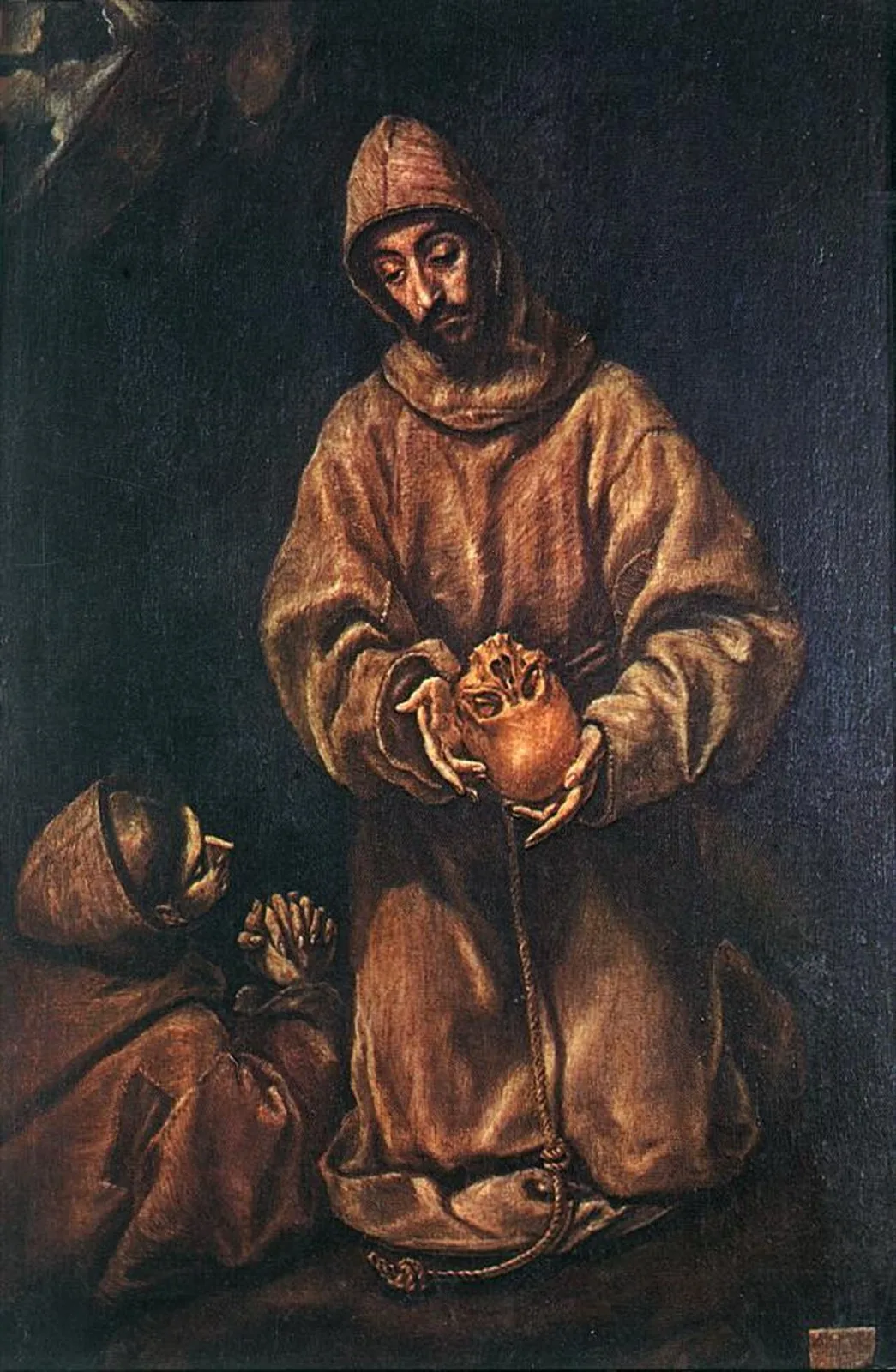 St Francis and Brother Leo Meditating on Death (No. 5)