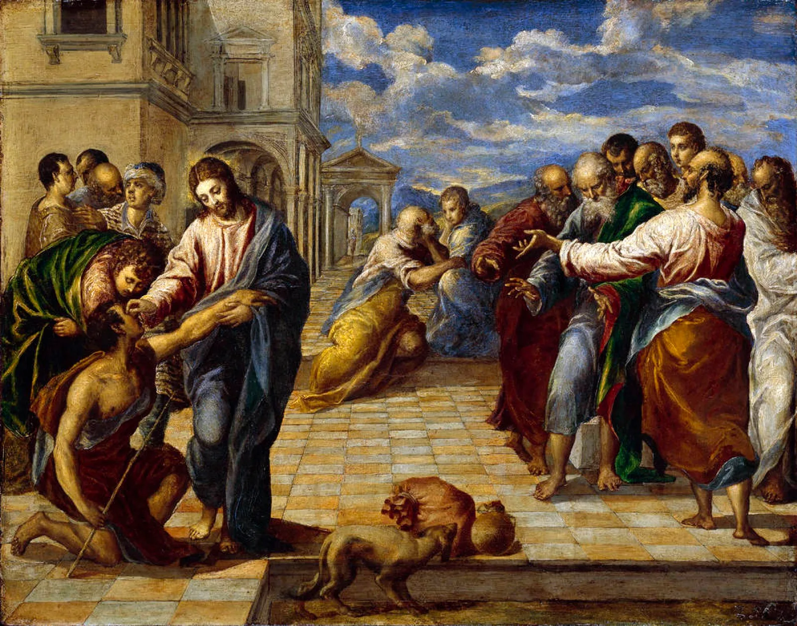 Christ Healing the Blind (No. 2)