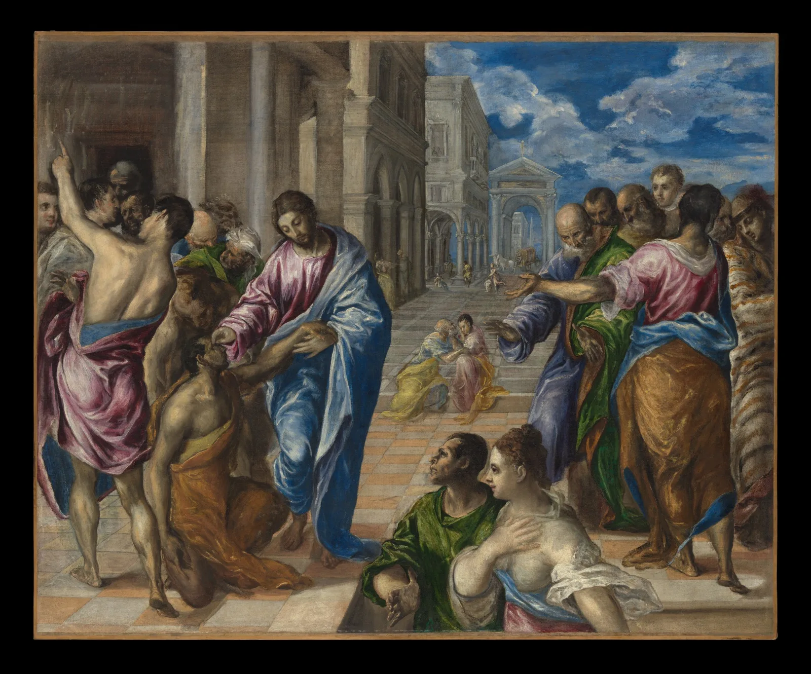Christ Healing the Blind (No. 1)