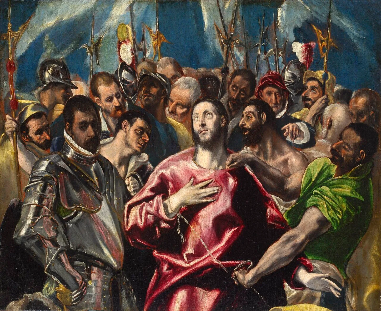 The Disrobing of Christ. Lyon half painting version