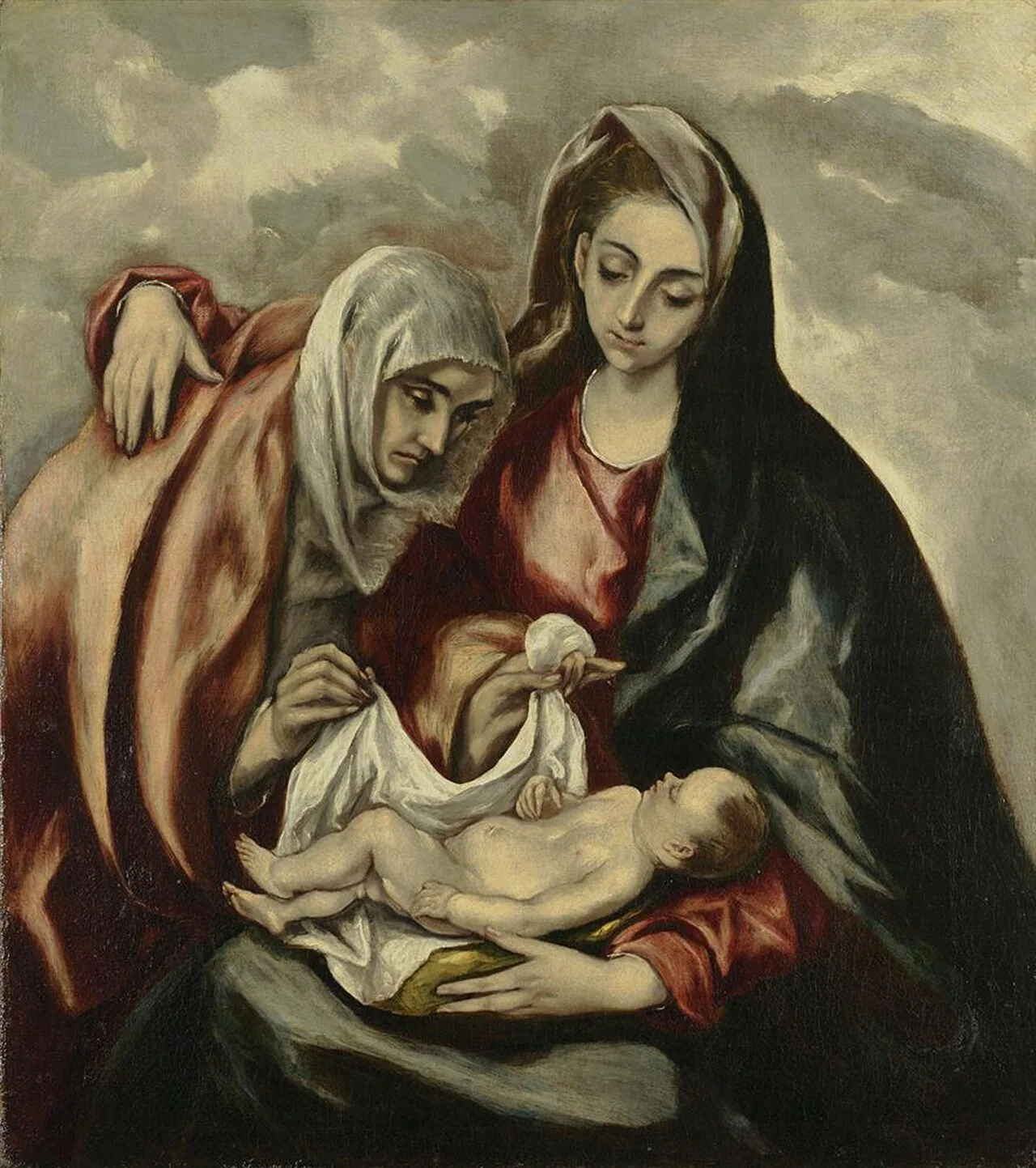 The Virgin and Child with Saint Anne