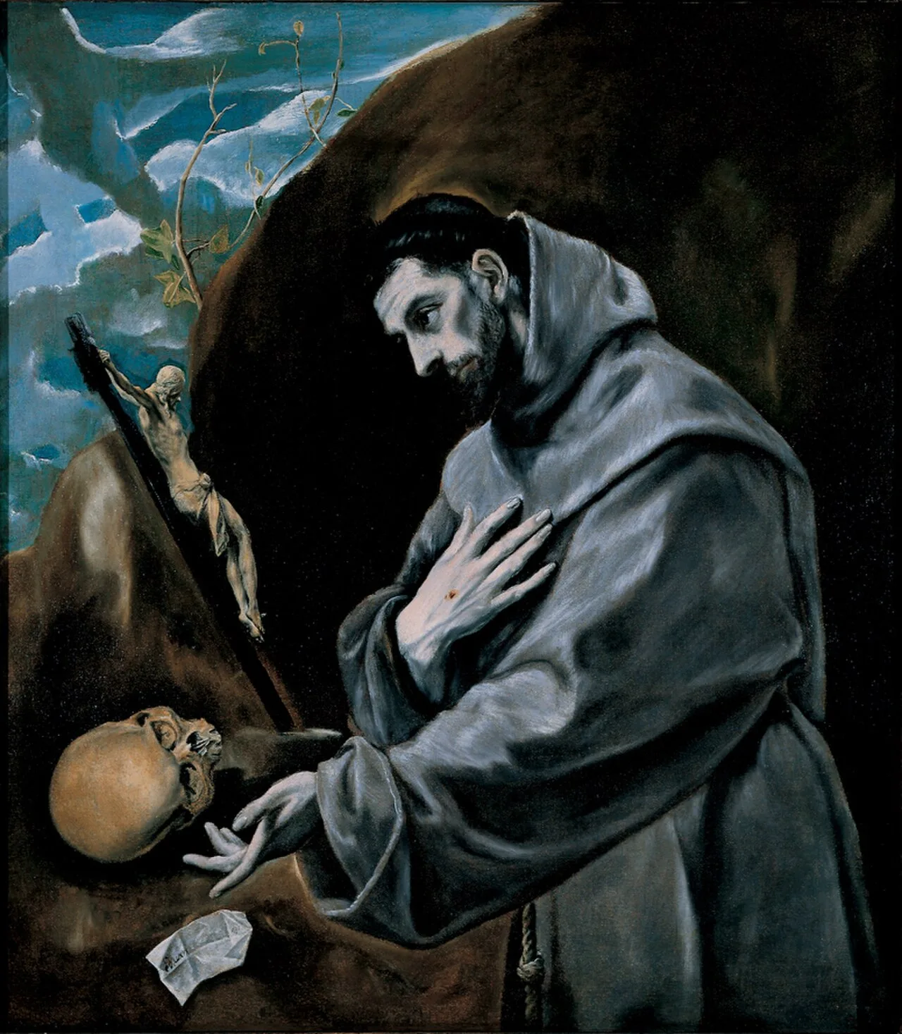 Saint Francis in Prayer (No. 1)
