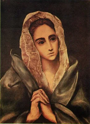 Mourning madonna