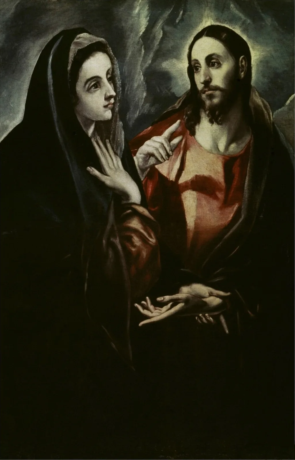Christ bids Farewell to his Mother