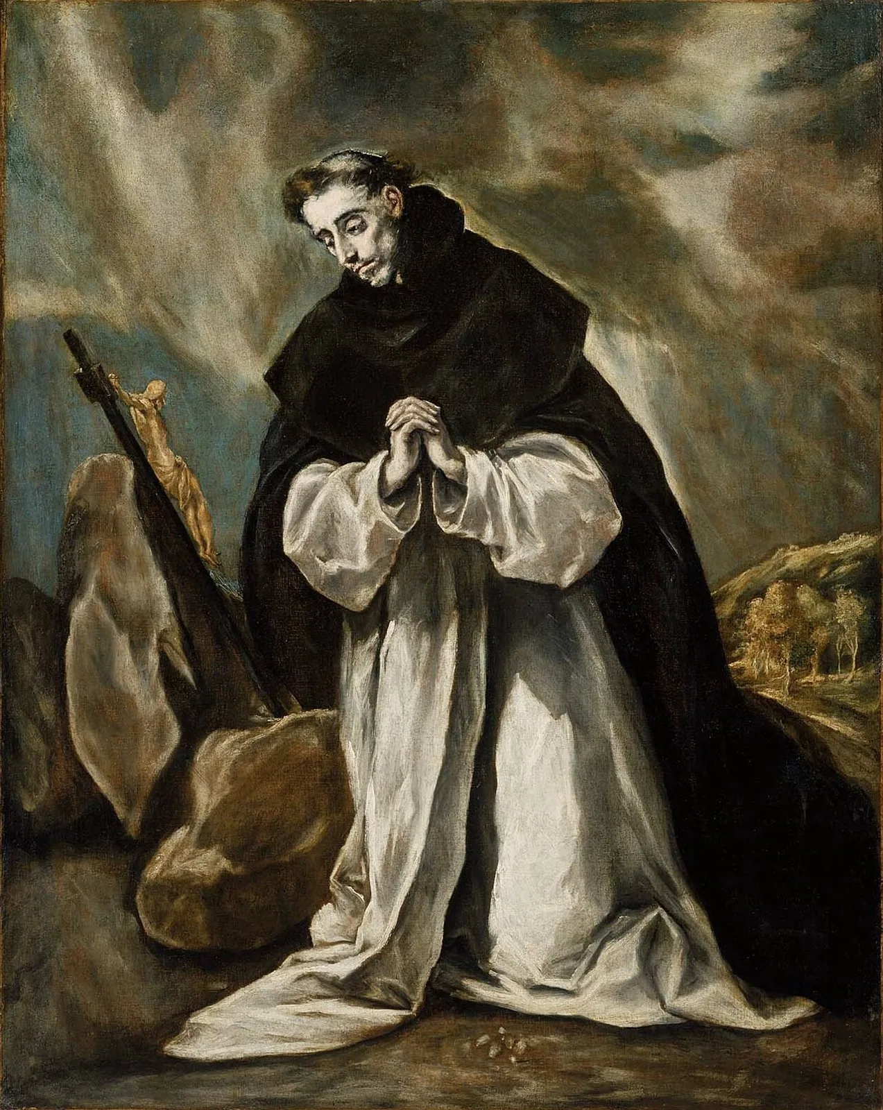 Saint Dominic in Prayer (No. 2)