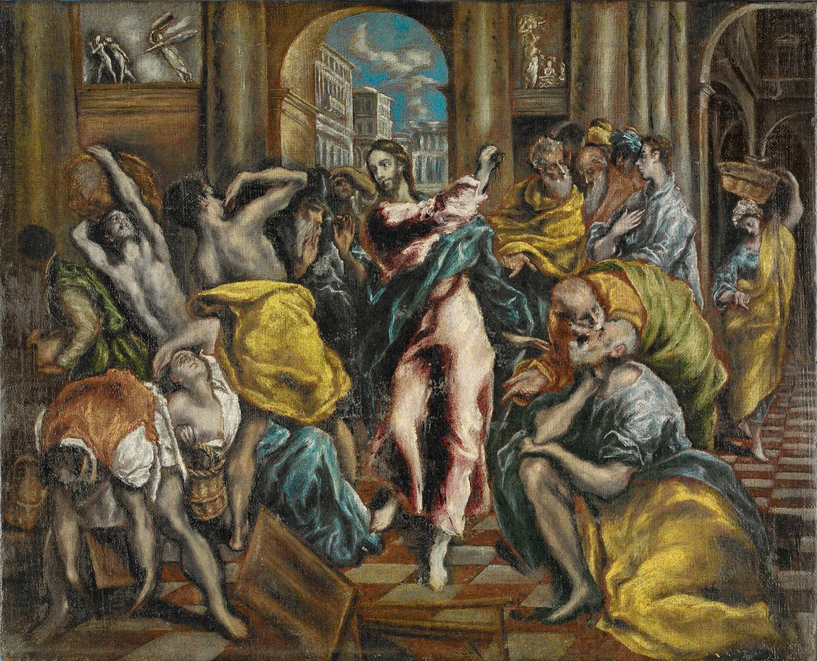 Christ Driving the Money Changers from the Temple (No. 3)