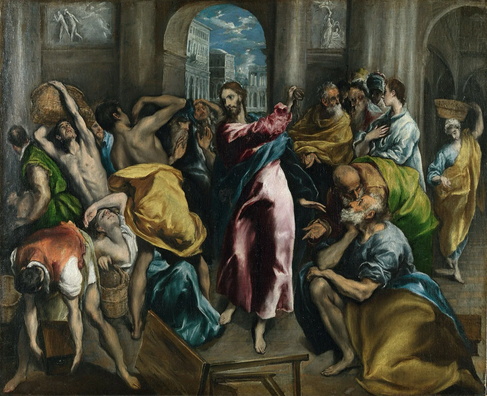 Christ Driving the Money Changers from the Temple (No. 4)