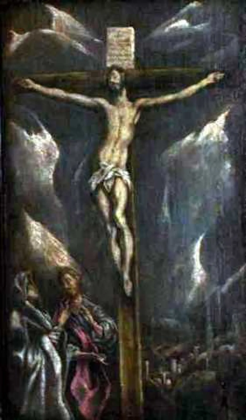 Crucifixion with the Virgin Mary and Saint John the Evangelist (No. 5)