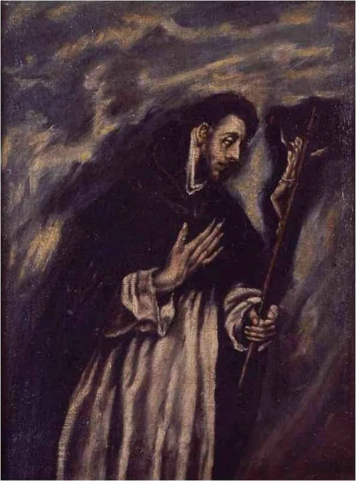 Saint Dominic praying (No. 2)