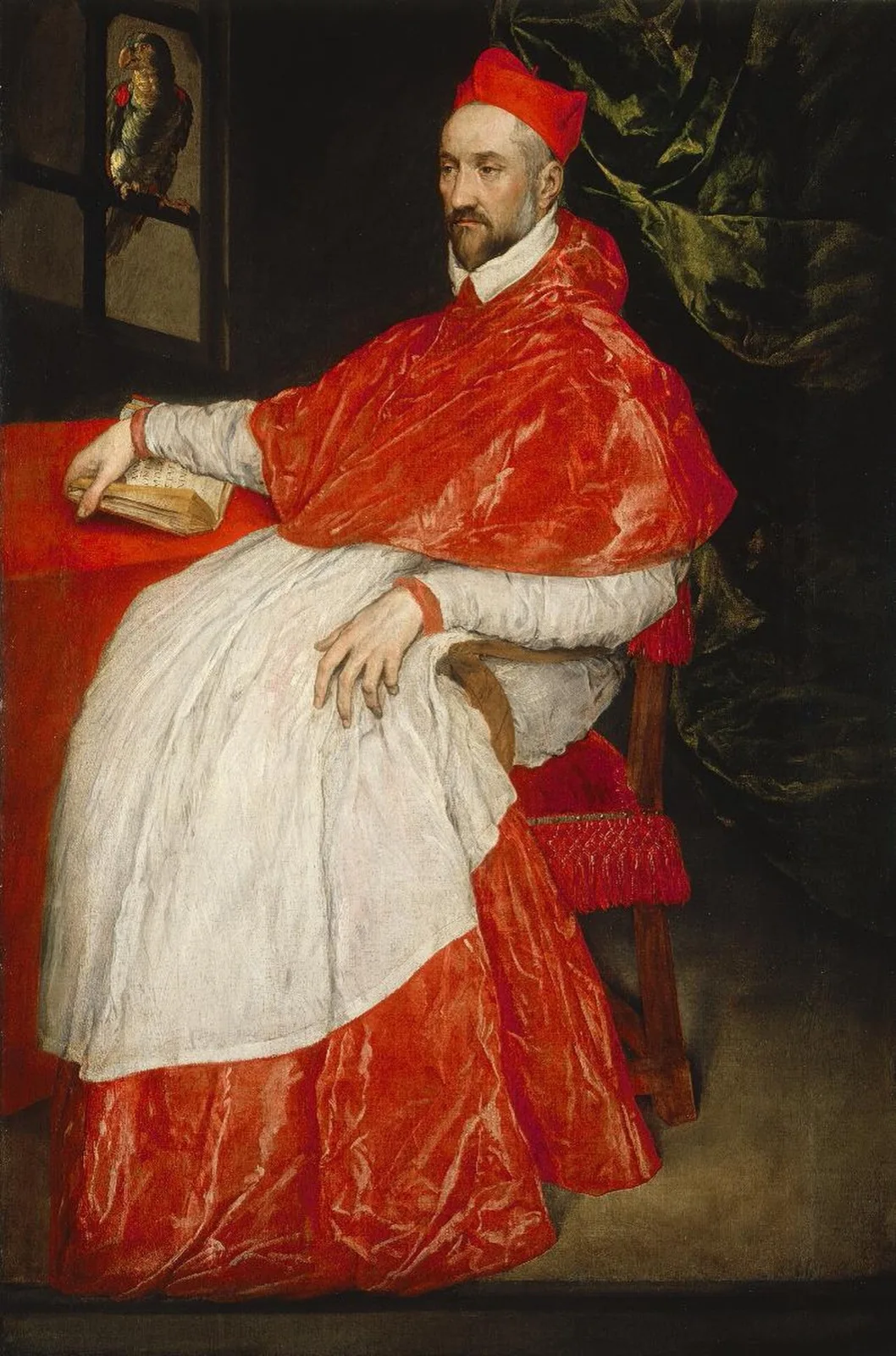 Portrait of Charles de Guise, cardinal of Lorraine, archbishop of Reims