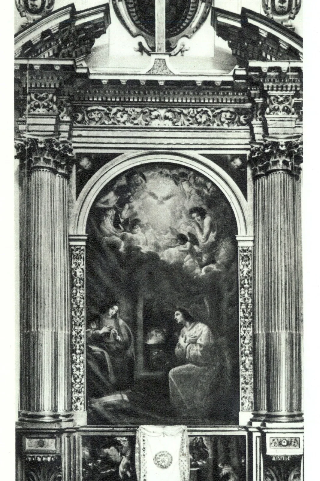 Altarpiece Santo Domingo Antiguo of the El Greco family pantheon