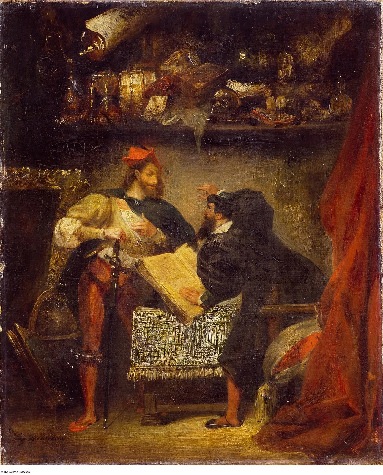 Faust and Mephistopheles