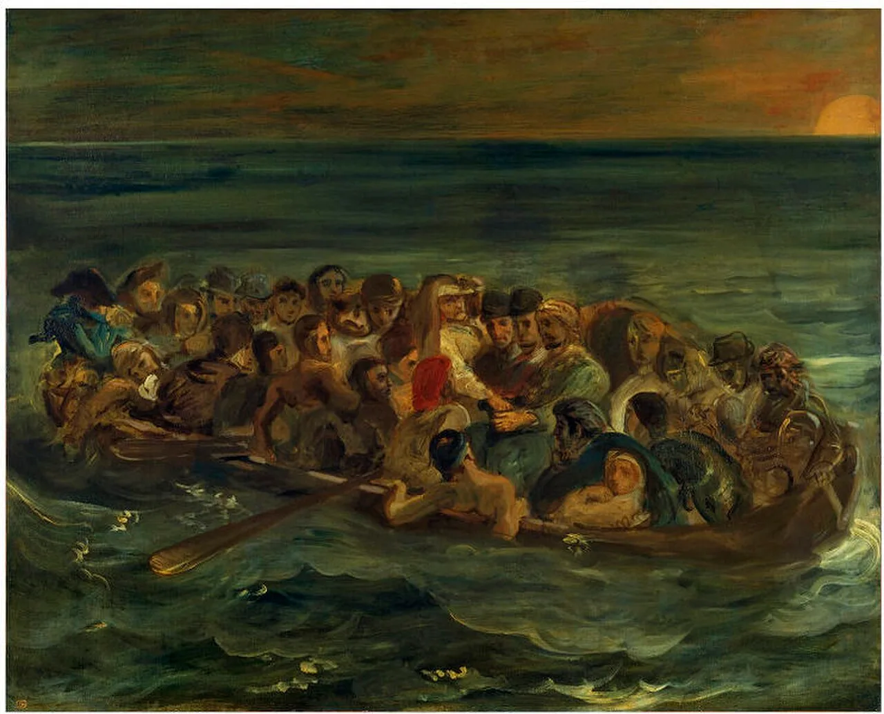 The Shipwreck of Don Juan (sketch)