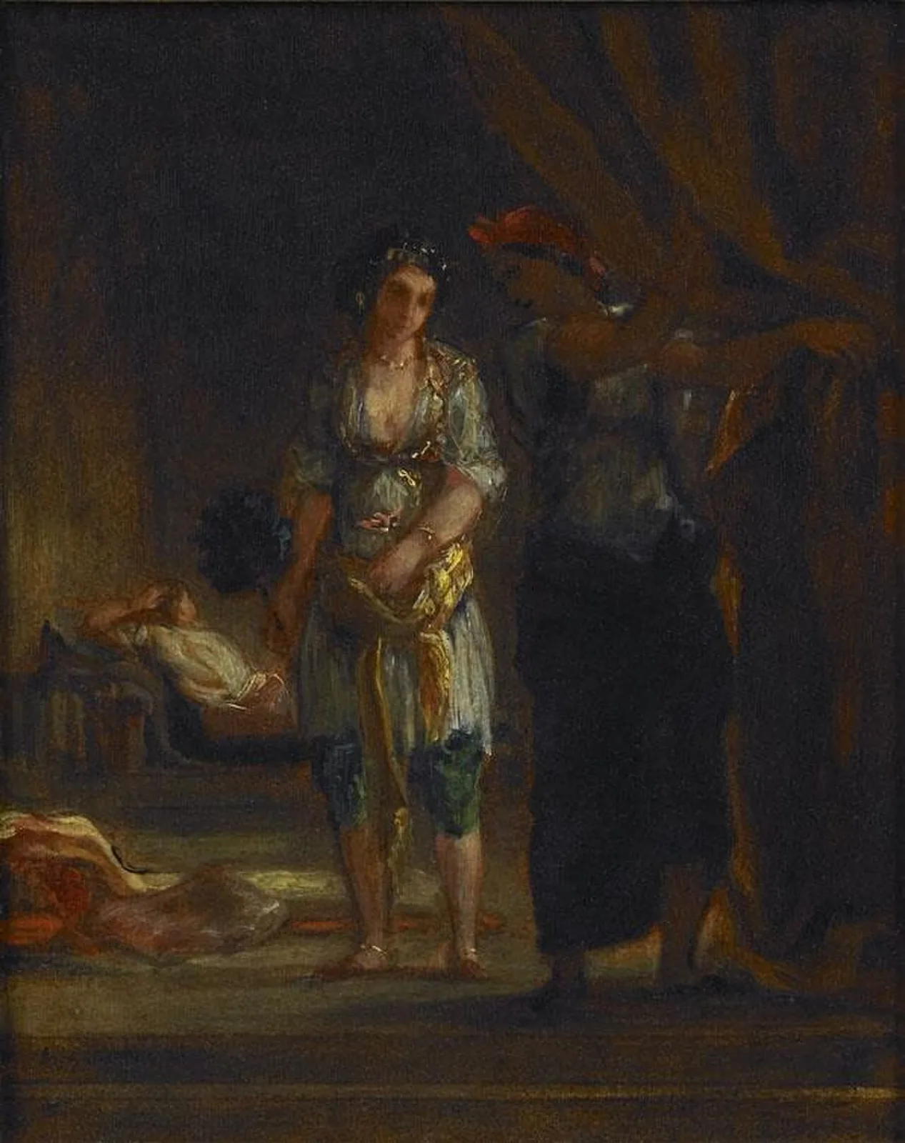 Intérieur de harem à Oran