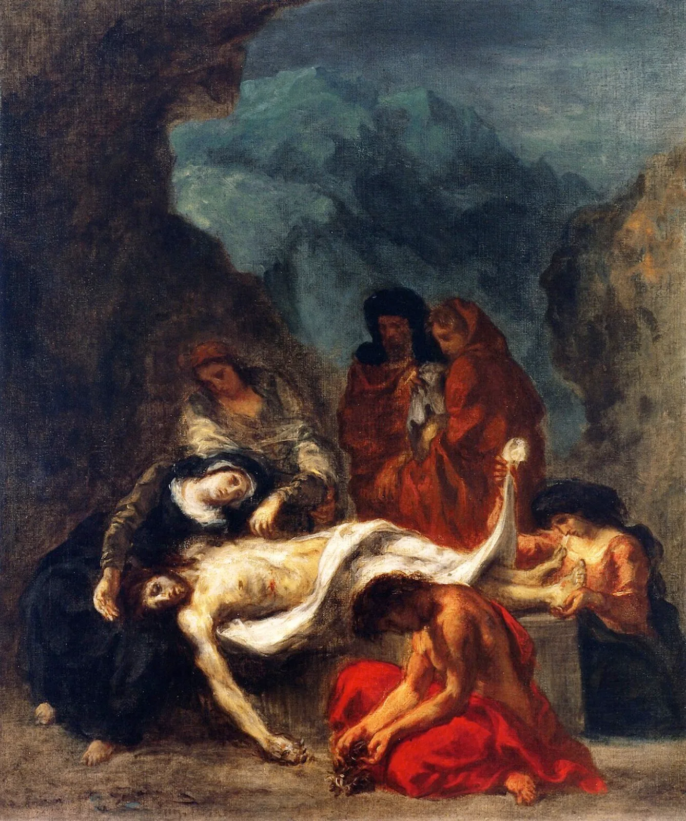 La déploration du Christ