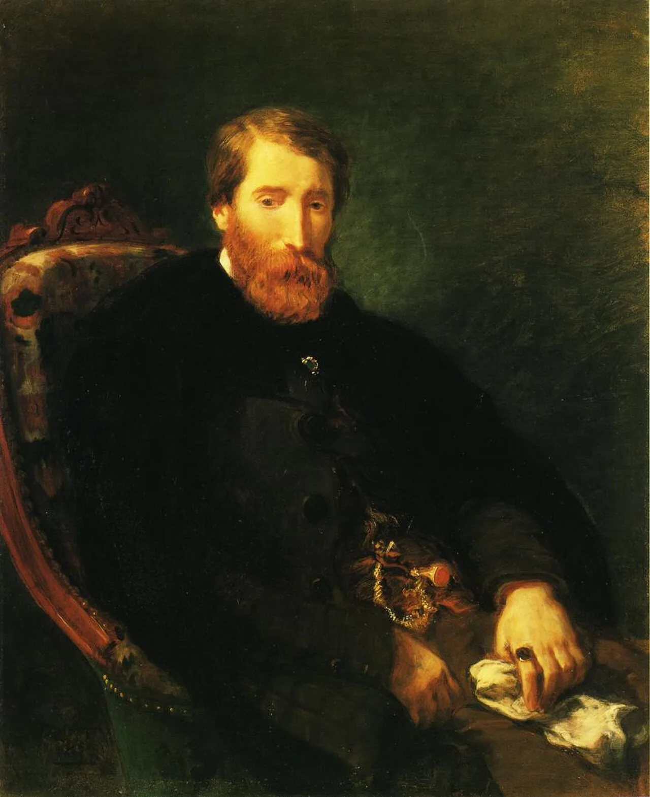 Portrait d'Alfred Bruyas