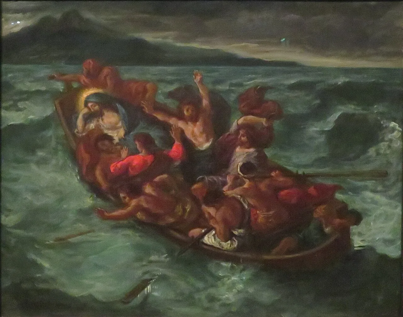 Christ Asleep during the Tempest