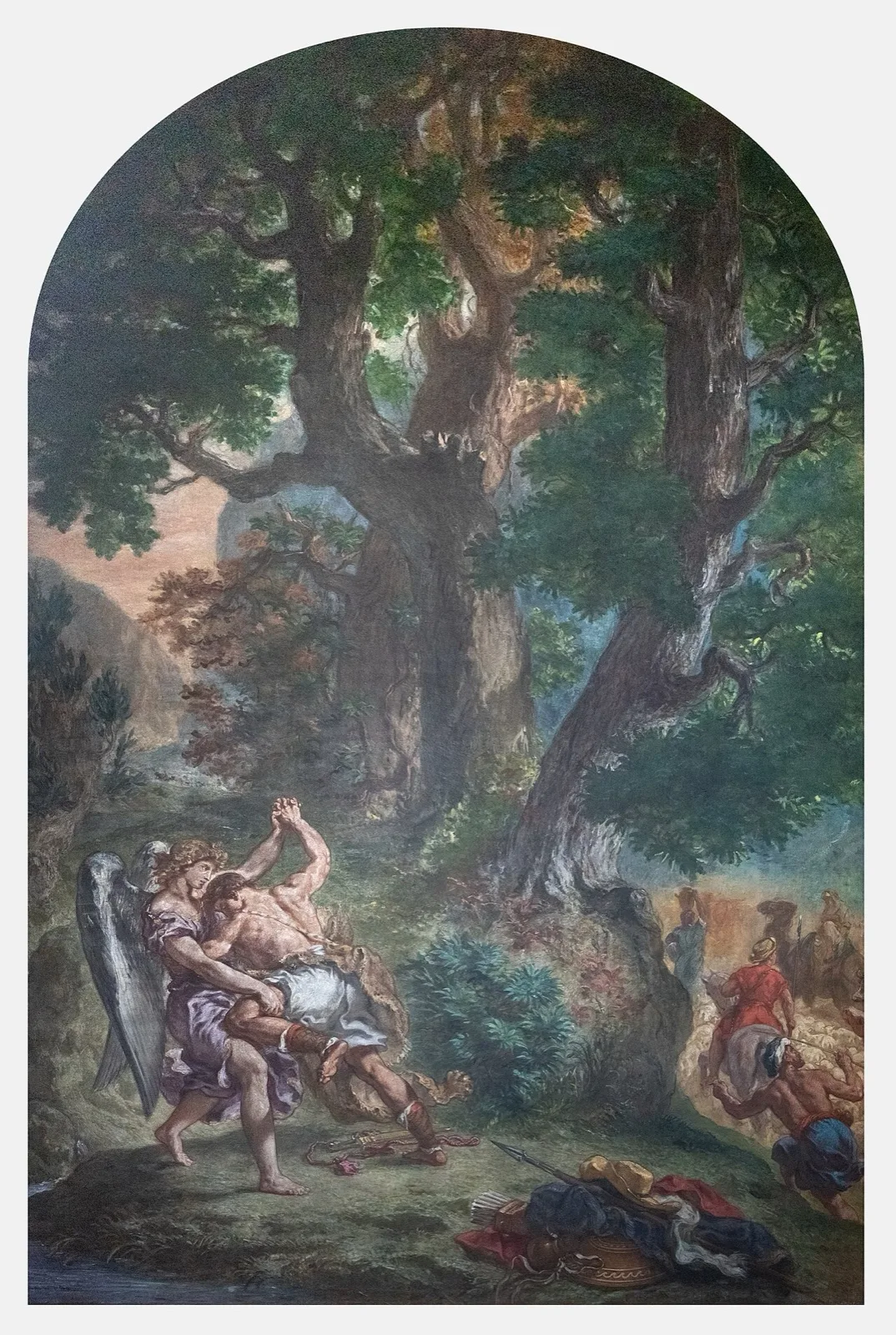 Jacob Wrestling with the Angel (No. 2)