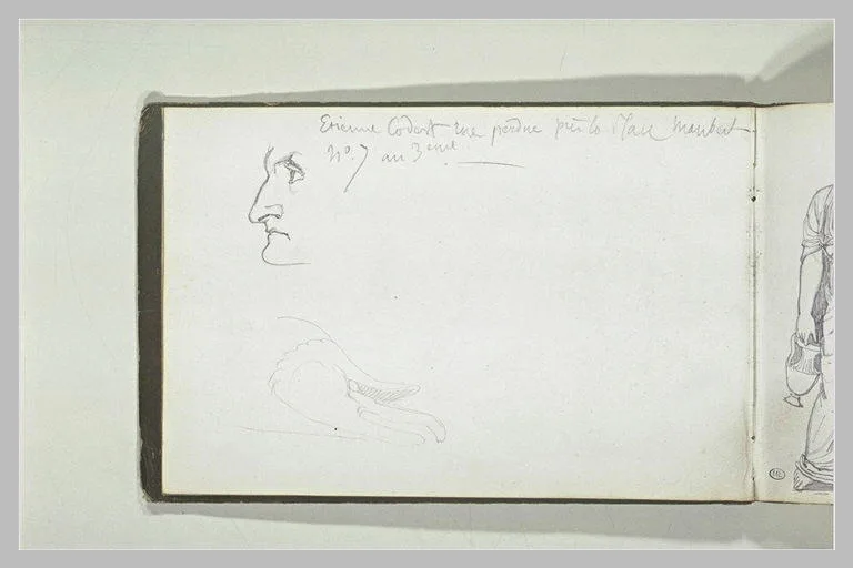 Annotations, visage et autre étude