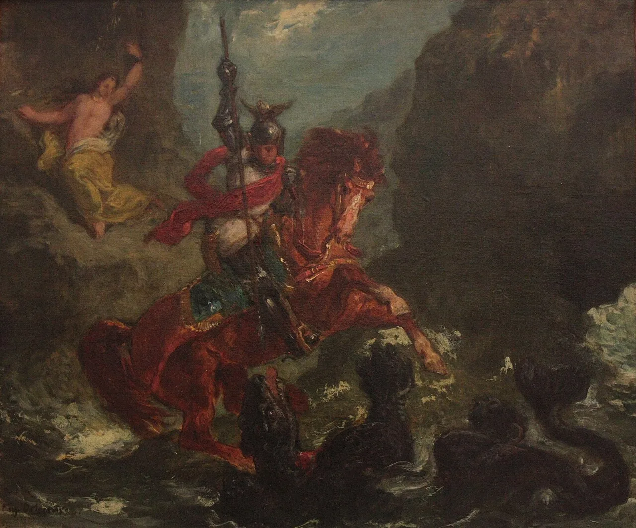 Roger délivrant Angélique